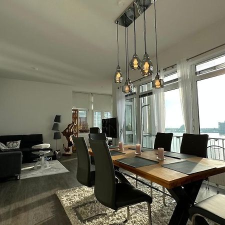 Ferienwohnung Mit Blick Aufs Meer In Wilhelmshaven Exterior foto